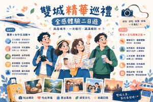 「雙城精華巡禮・全感體驗二日遊